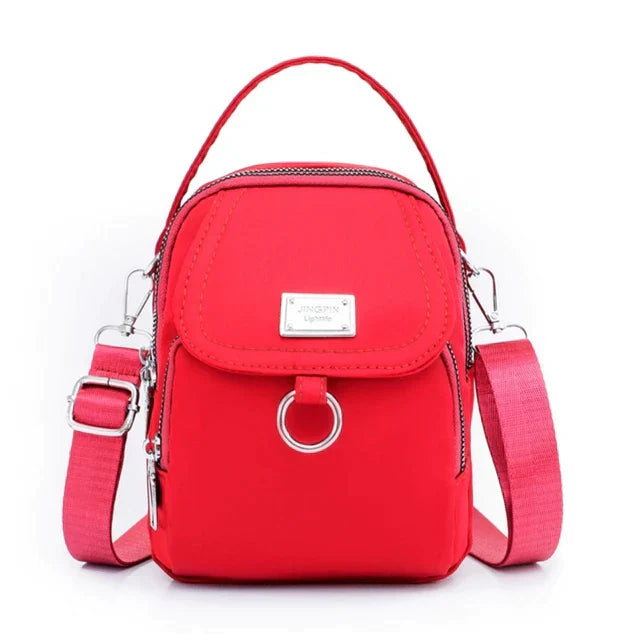 Bolso bandolera ligero y resistente para mujer