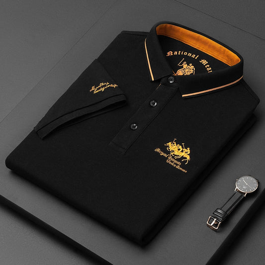 Camisa Polo Clásica Hombre Bordada - Vestiria