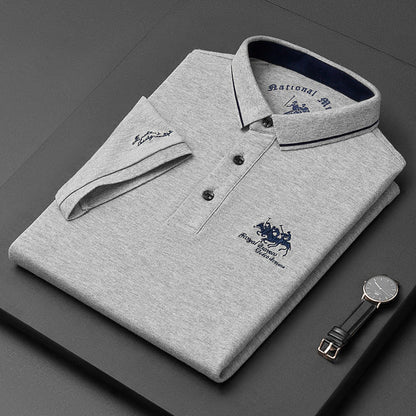 Camisa Polo Clásica Hombre Bordada
