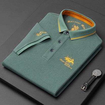 Camisa Polo Clásica Hombre Bordada