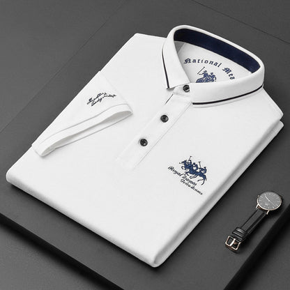 Camisa Polo Clásica Hombre Bordada