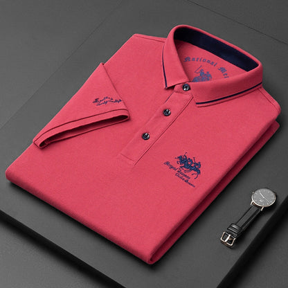 Camisa Polo Clásica Hombre Bordada