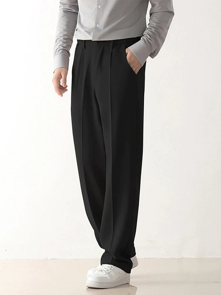 Pantalón cómodo hombre corte suelto - Vestiria