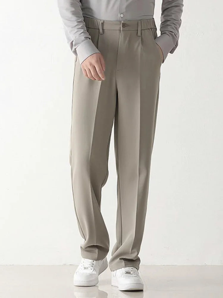 Pantalón cómodo hombre corte suelto