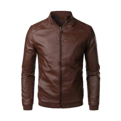 Chaqueta Cuero Hombre Resistente Deportiva - Vestiria