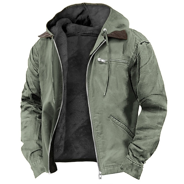 Chaqueta waterproof urbana hombre moderna
