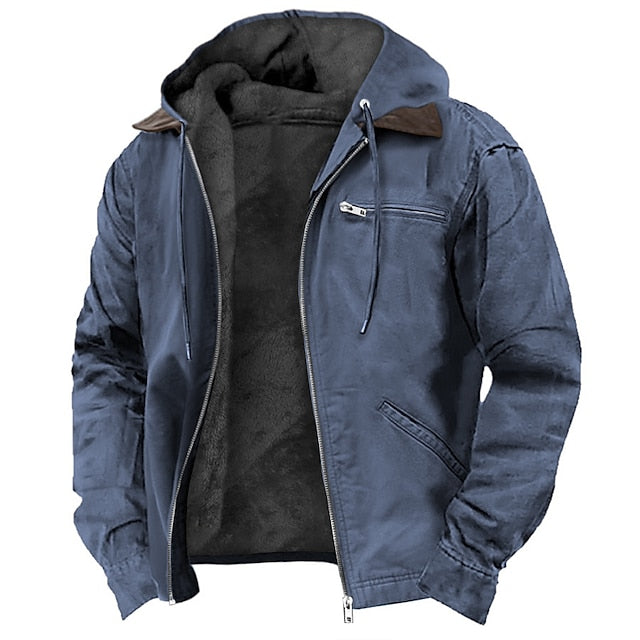 Chaqueta waterproof urbana hombre moderna
