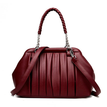 Bolso de Moda Clásico con Cierre Metallic