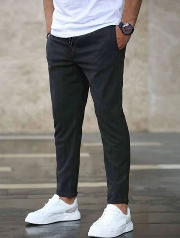 Pantalones Hombre Elásticos Cintura Ajustable