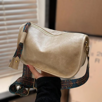 Bolso bandolera elegante mujer grande interior