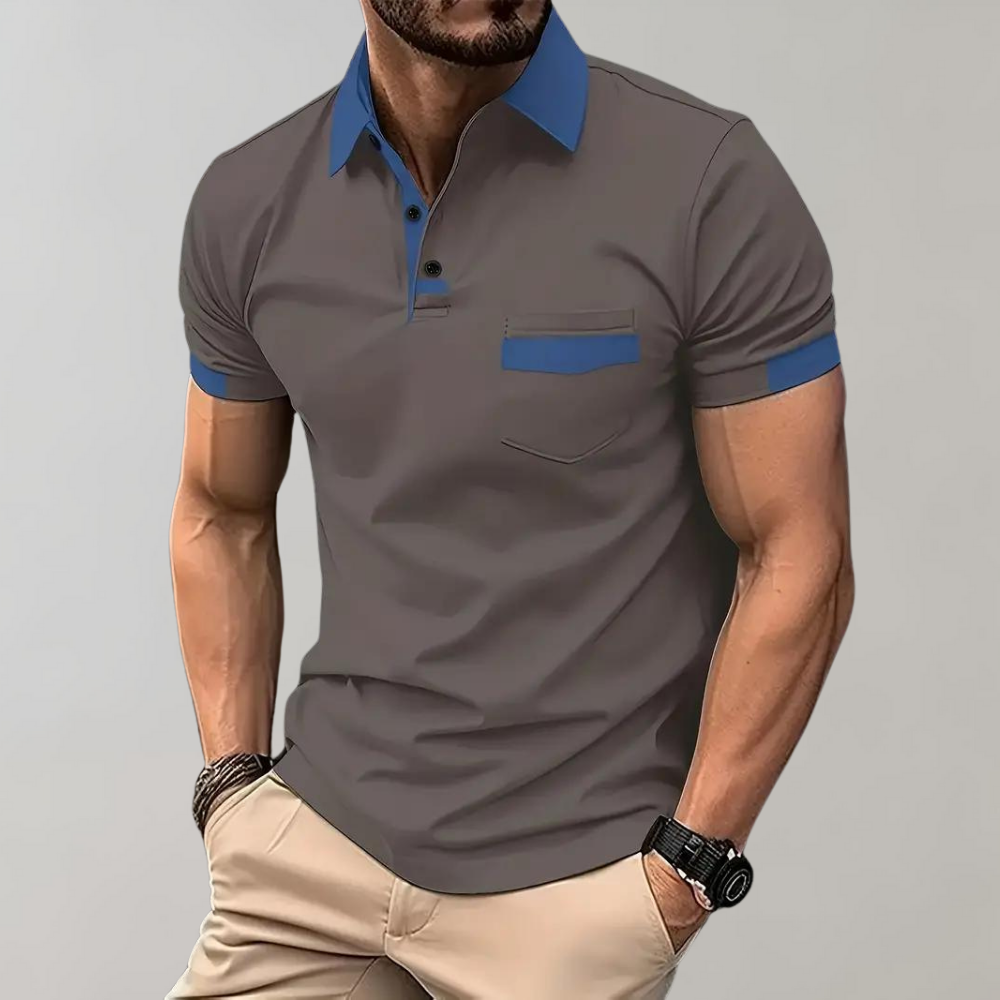 Polo Clásico Transpirable Hombre