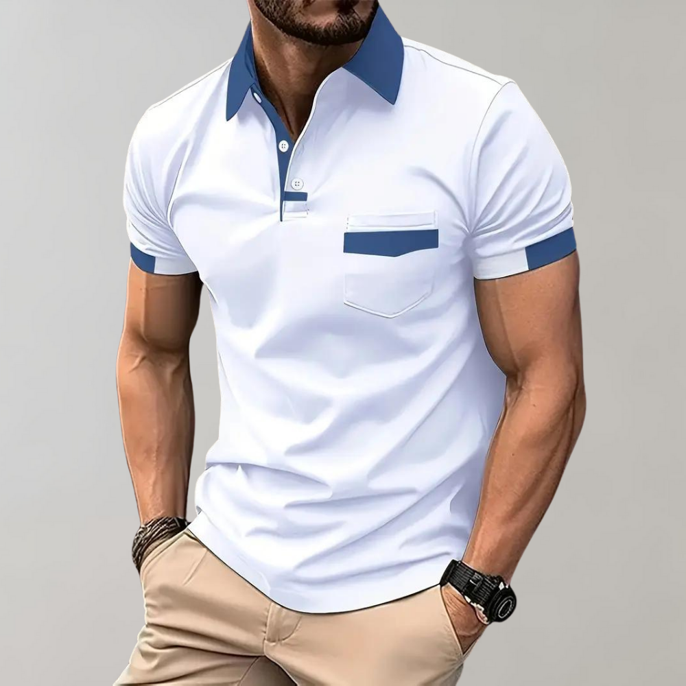 Polo Clásico Transpirable Hombre