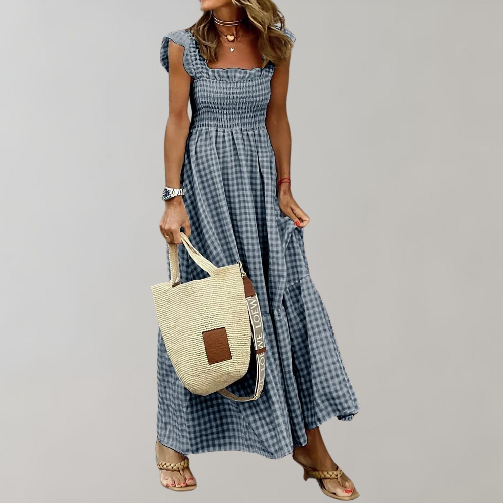 Vestido Estilo Vintage Verano Floral