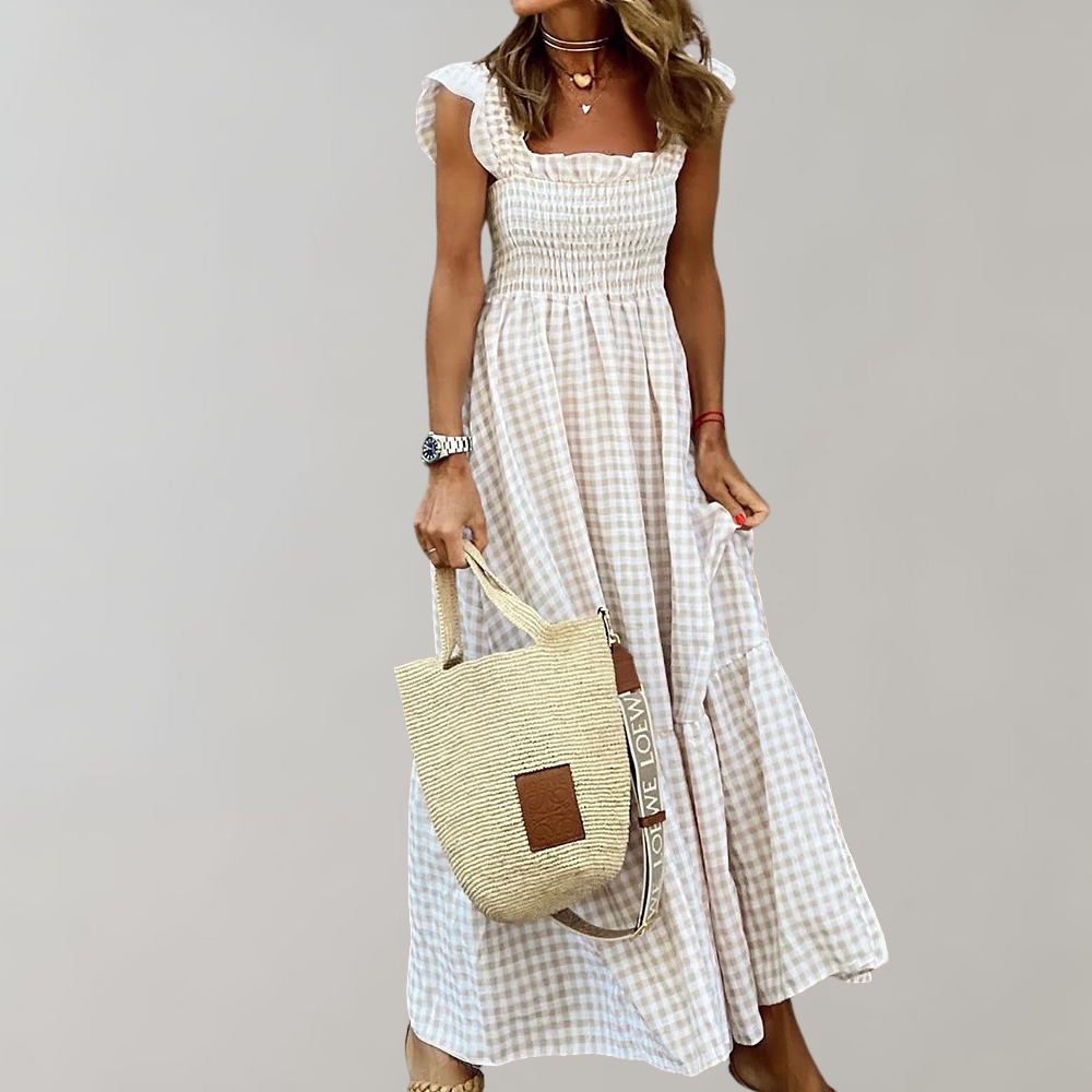 Vestido Estilo Vintage Verano Floral