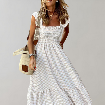 Vestido Estilo Vintage Verano Floral - Vestiria