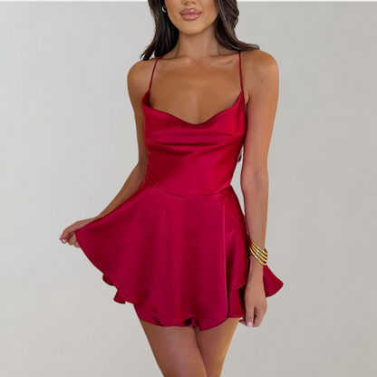 Vestido Halter Estilo Verano