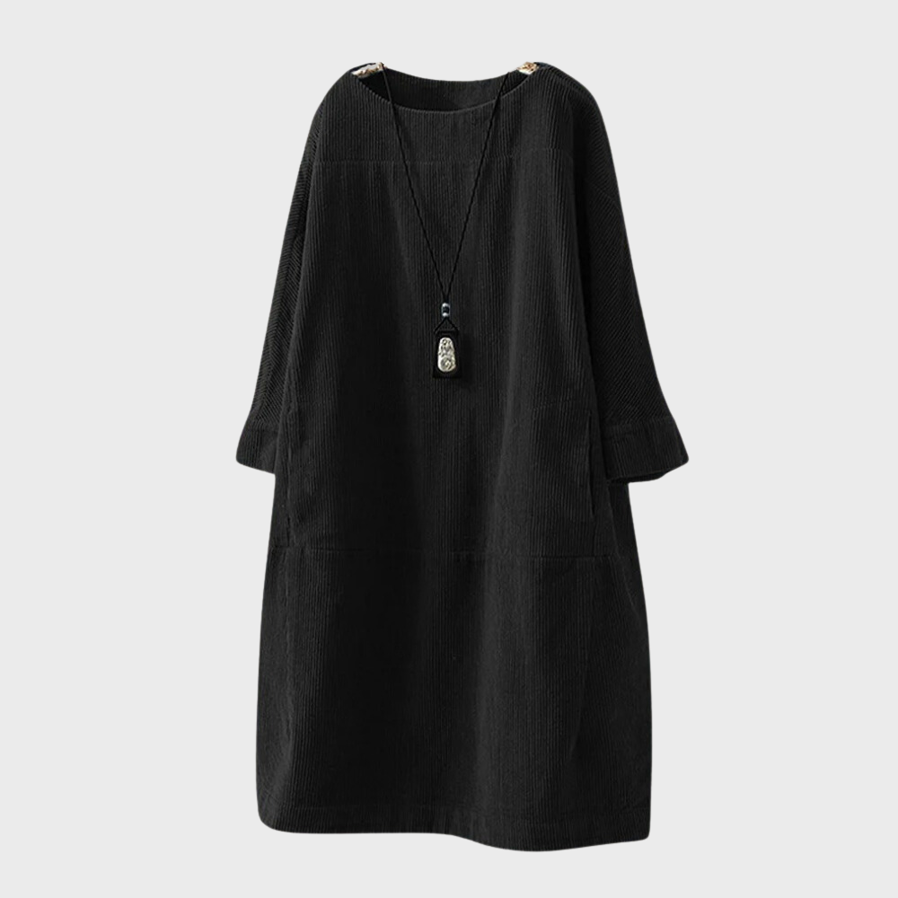 Vestido Pana Mujer Invierno - Vestiria