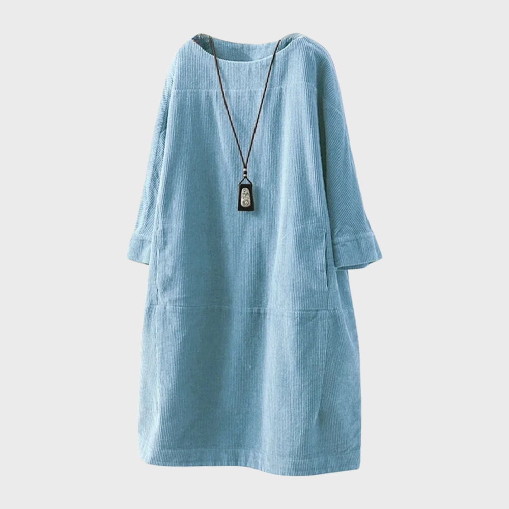 Vestido Pana Mujer Invierno