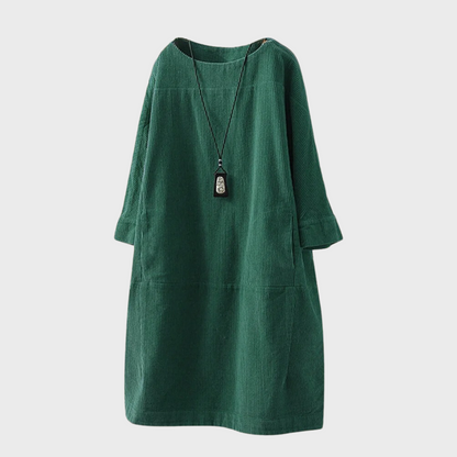 Vestido Pana Mujer Invierno