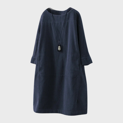 Vestido Pana Mujer Invierno