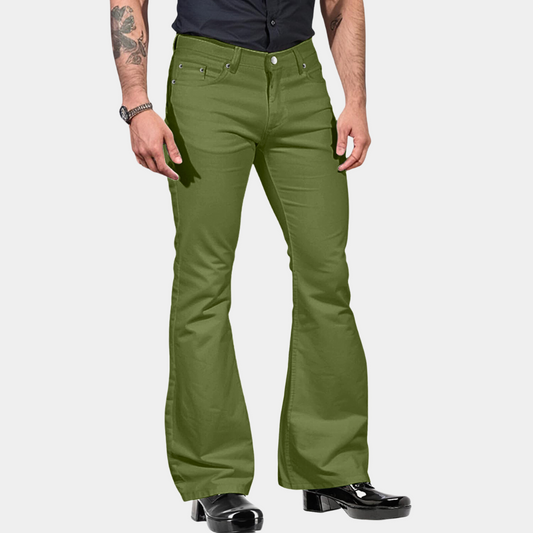 Pantalones Anchos Clásicos Hombre - Vestiria