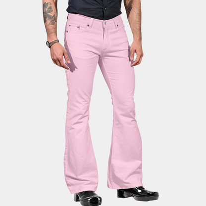 Pantalones Anchos Clásicos Hombre
