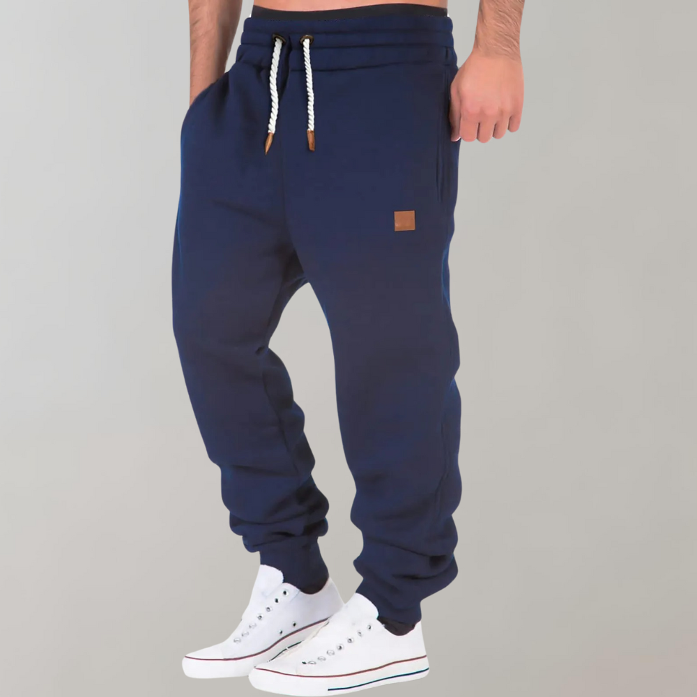 Pantalones Chándal Amplios Hombre