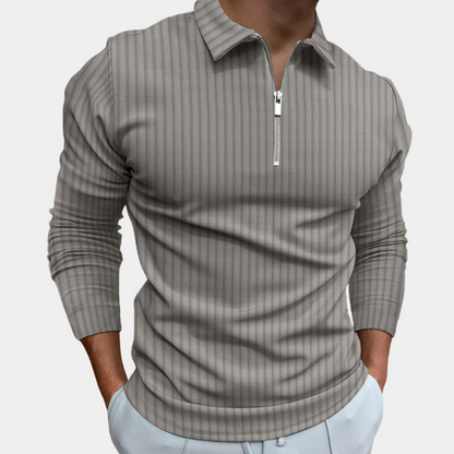 Polo Rayas Hombre Clásico