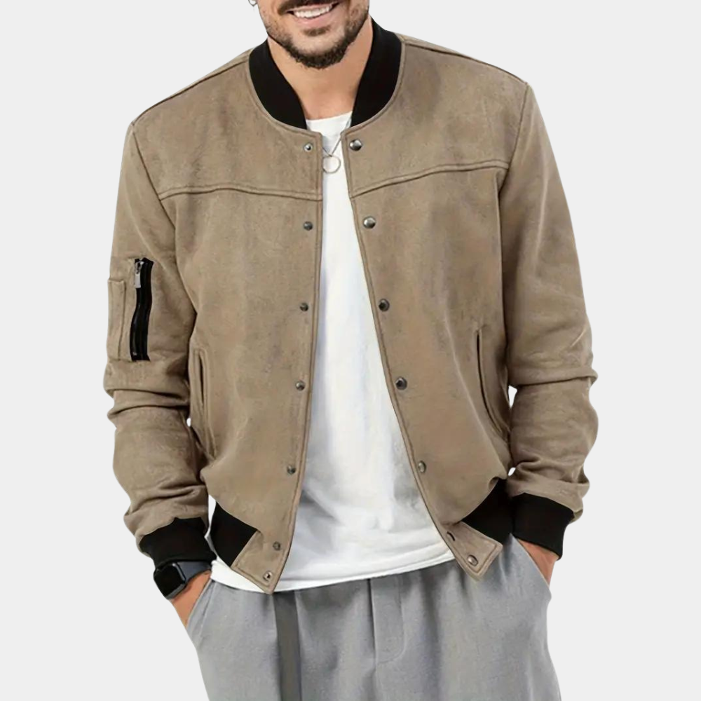 Chaqueta bomber casual urbana