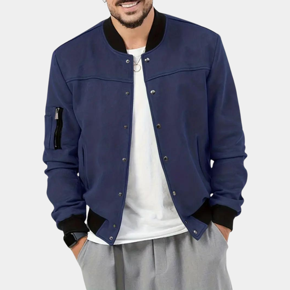 Chaqueta bomber casual urbana
