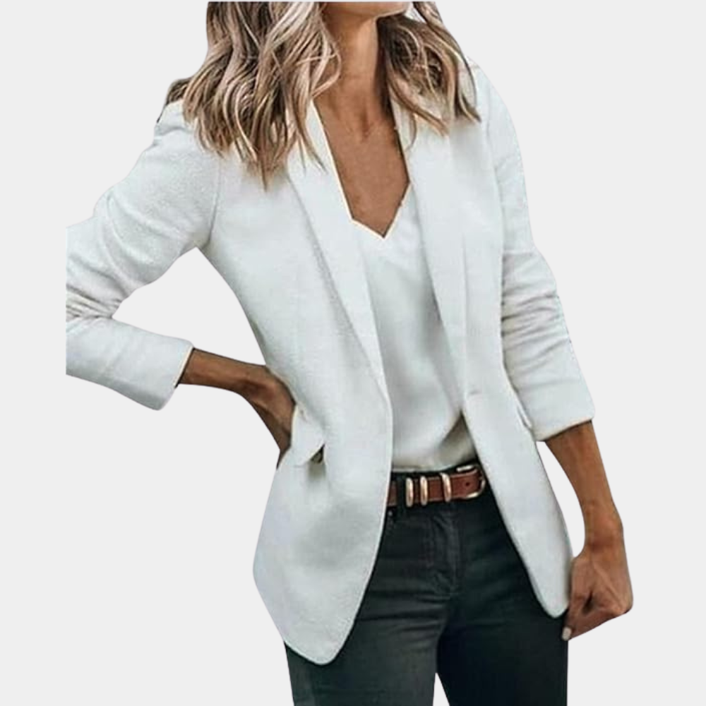 Chaquetilla de mujer moderna y elegante de trabajo