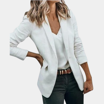Chaquetilla de mujer moderna y elegante de trabajo