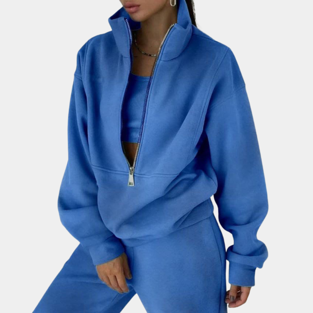 Chándal Mujer Cálido y Cómodo con Sudadera Impermeable