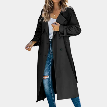 Abrigo Trench Femenino Invierno Moda