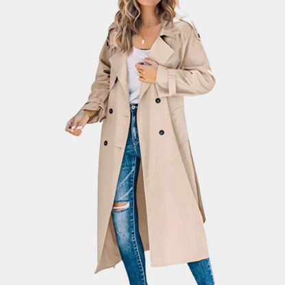 Abrigo Trench Femenino Invierno Moda
