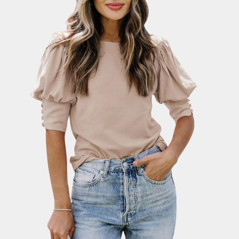 Blusa Mujer Flores Elegante