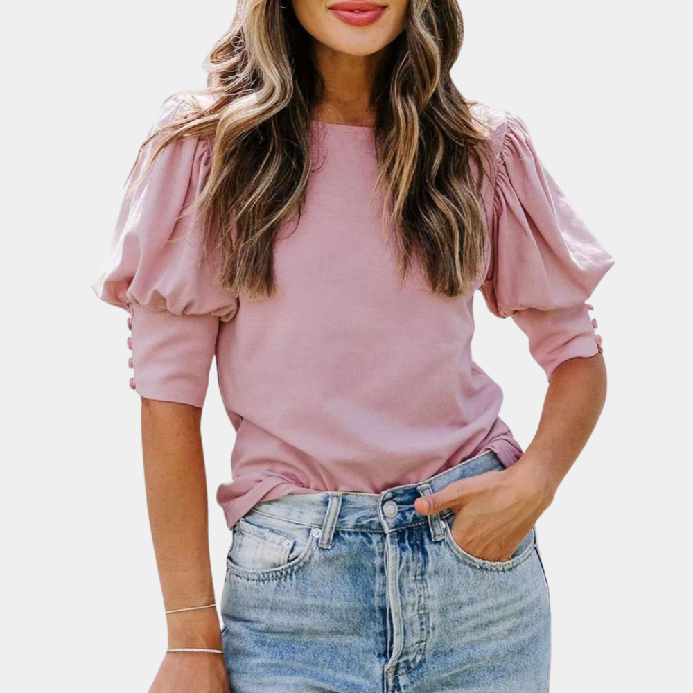 Blusa Mujer Flores Elegante