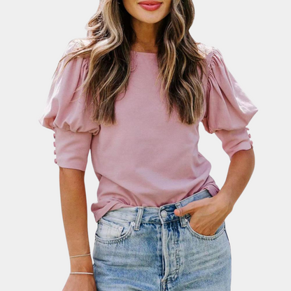 Blusa Mujer Flores Elegante