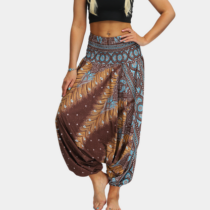 Pantalón de yoga cómodo mujer relajado