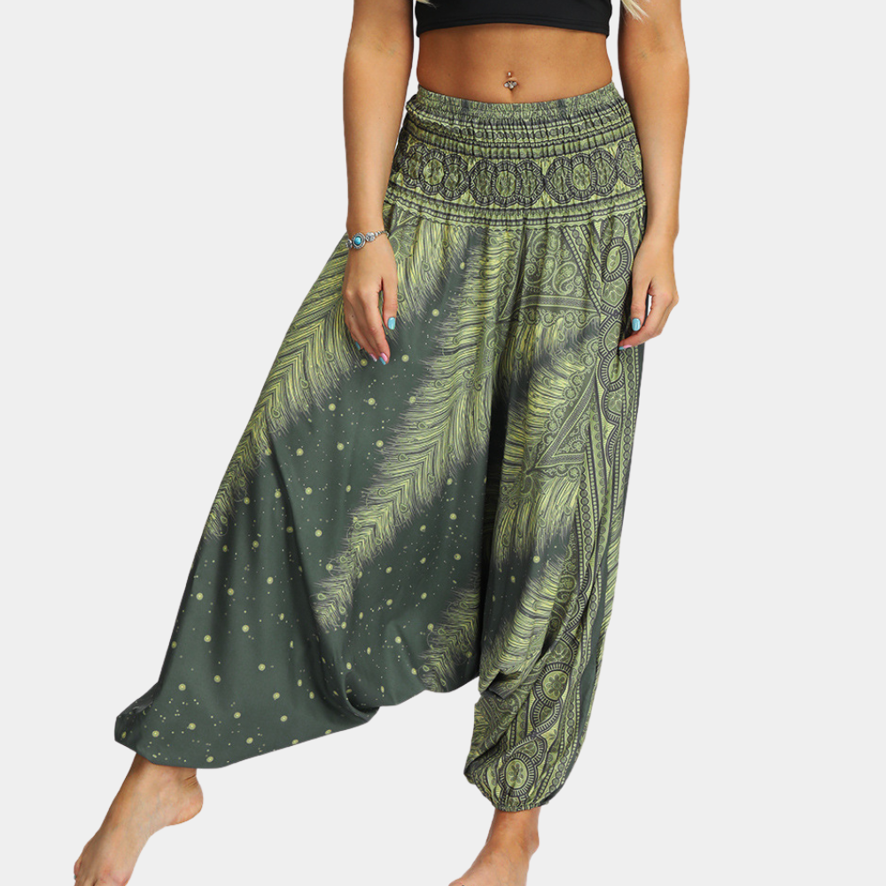 Pantalón de yoga cómodo mujer relajado - Vestiria