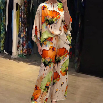 Pantalón y Top Mujer Conjunto Deportivo Colorido