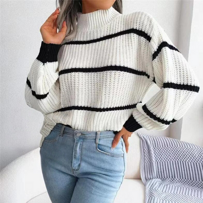 Jerséis Mujer Cuello Alto Suaves