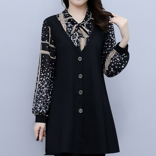 Conjunto Mujer Cárdigan y Top Cómodo - Vestiria