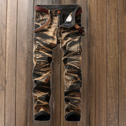 Vaqueros Hombre Estilo Clásico Moderno