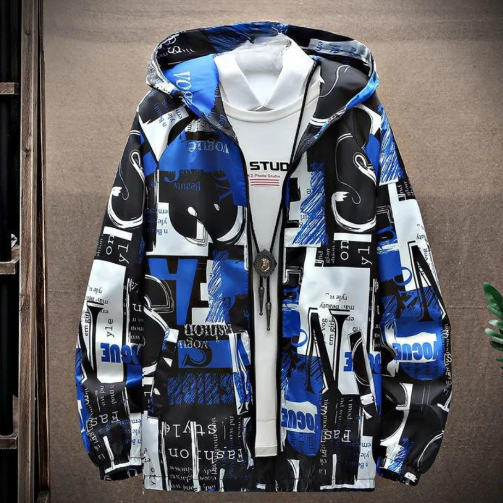 Chaqueta Deportiva Hombre Impermeable Capucha - Vestiria