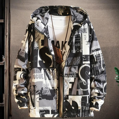 Chaqueta Deportiva Hombre Impermeable Capucha