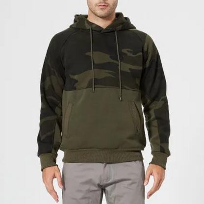 Sudadera Camuflaje Hombre Deportiva Relajada