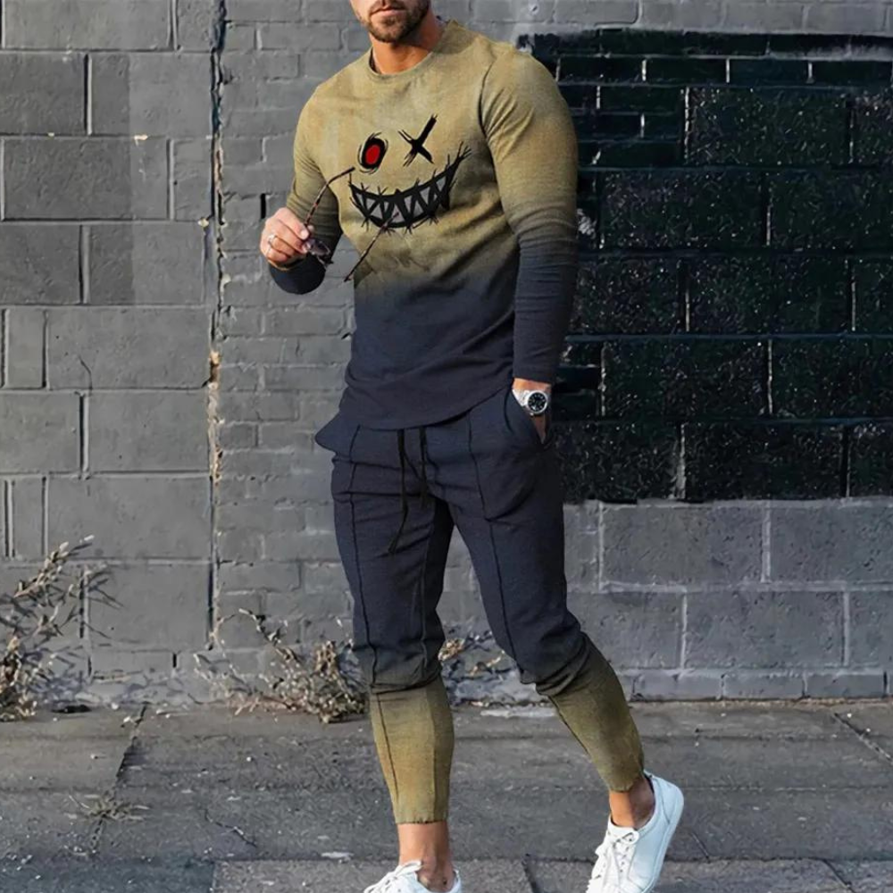 Traje deportivo casual hombre
