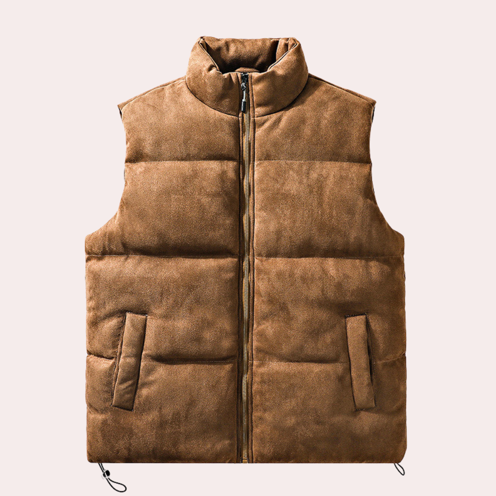 Abrigo Acolchado Hombre Invierno Cálido