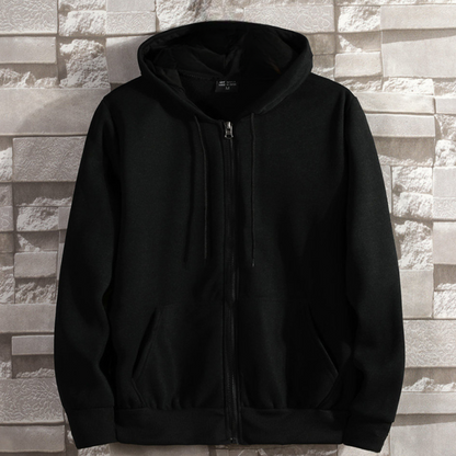 Sudadera Hombre Cremallera Deportiva Comfort